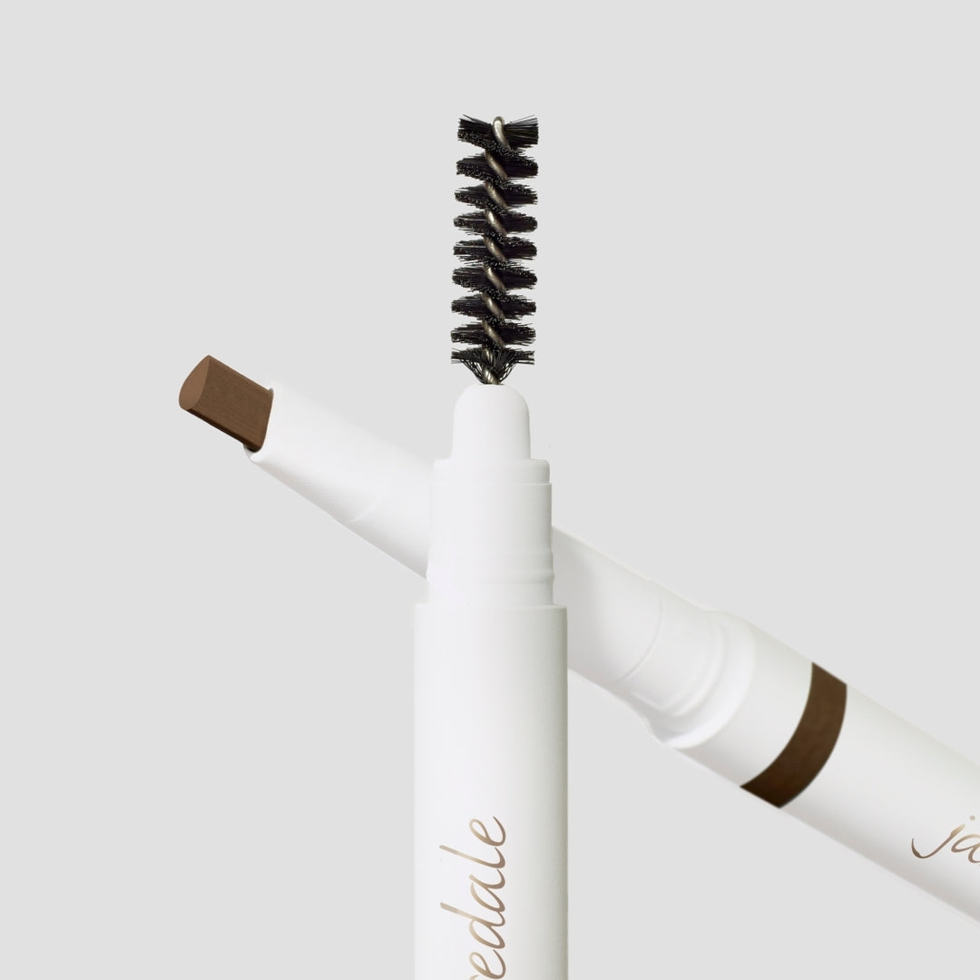 bruin shaping wenkbrauwpotlood en spoolie