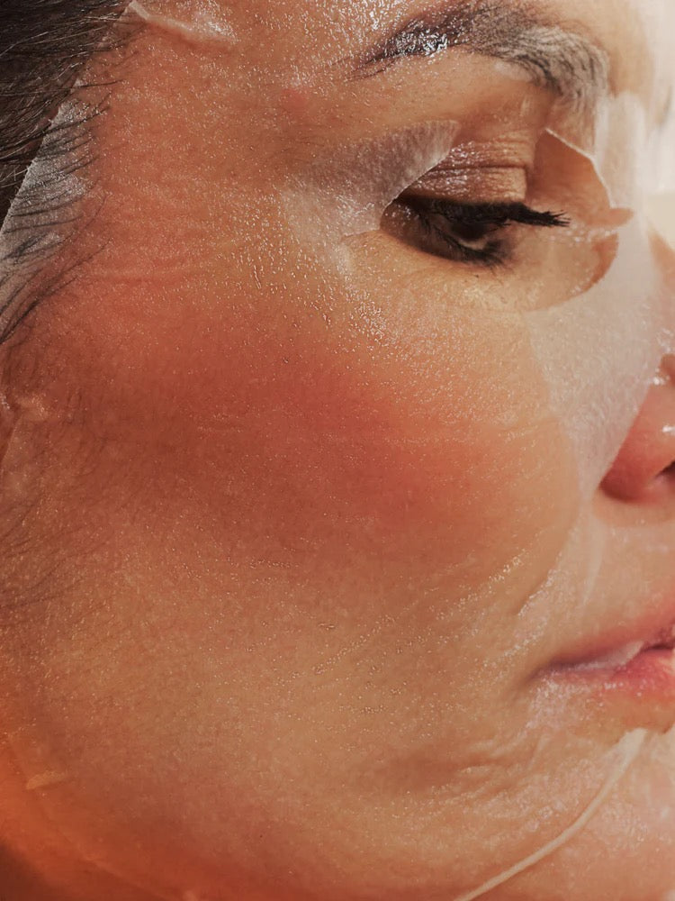 Collageenpeptide masker