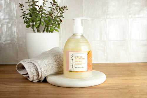 handzeep citrus en charcoal 