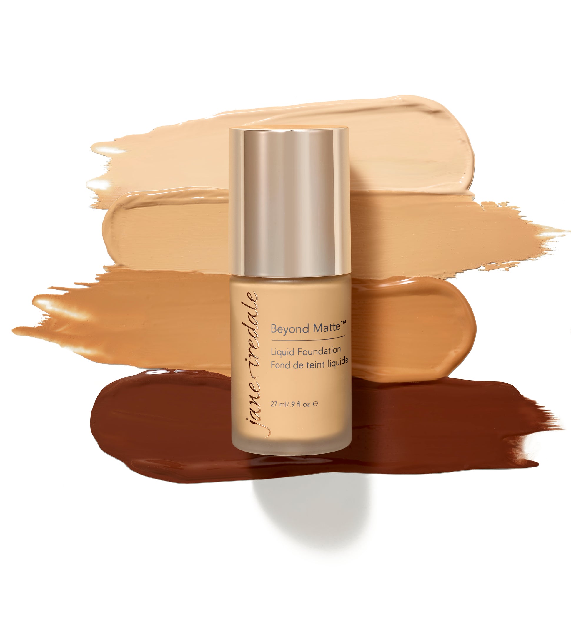 Beyond matte liquid foundation