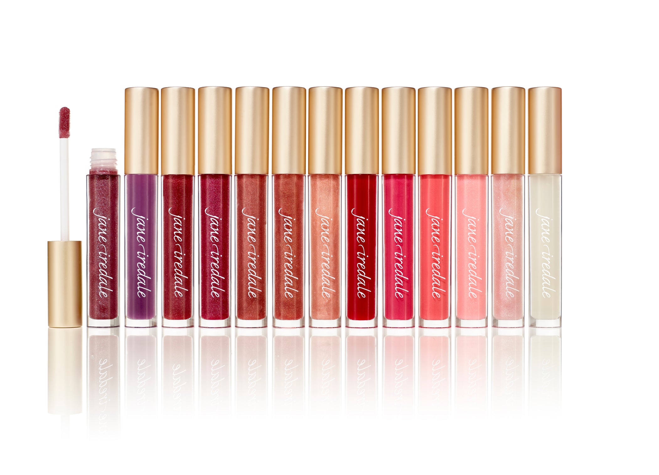overzicht alle kleuren hydropure hyaluron lipgloss