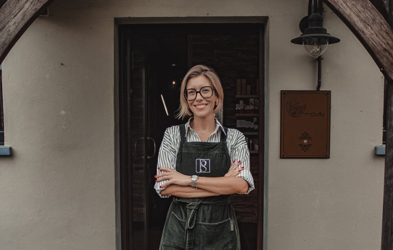 Foto van Severine voor Pure Shine