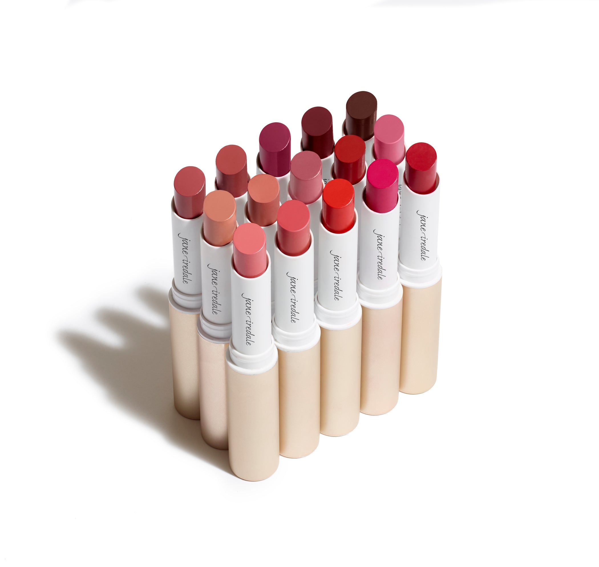 overzicht van alle kleuren van colorluxe lippenstiften
