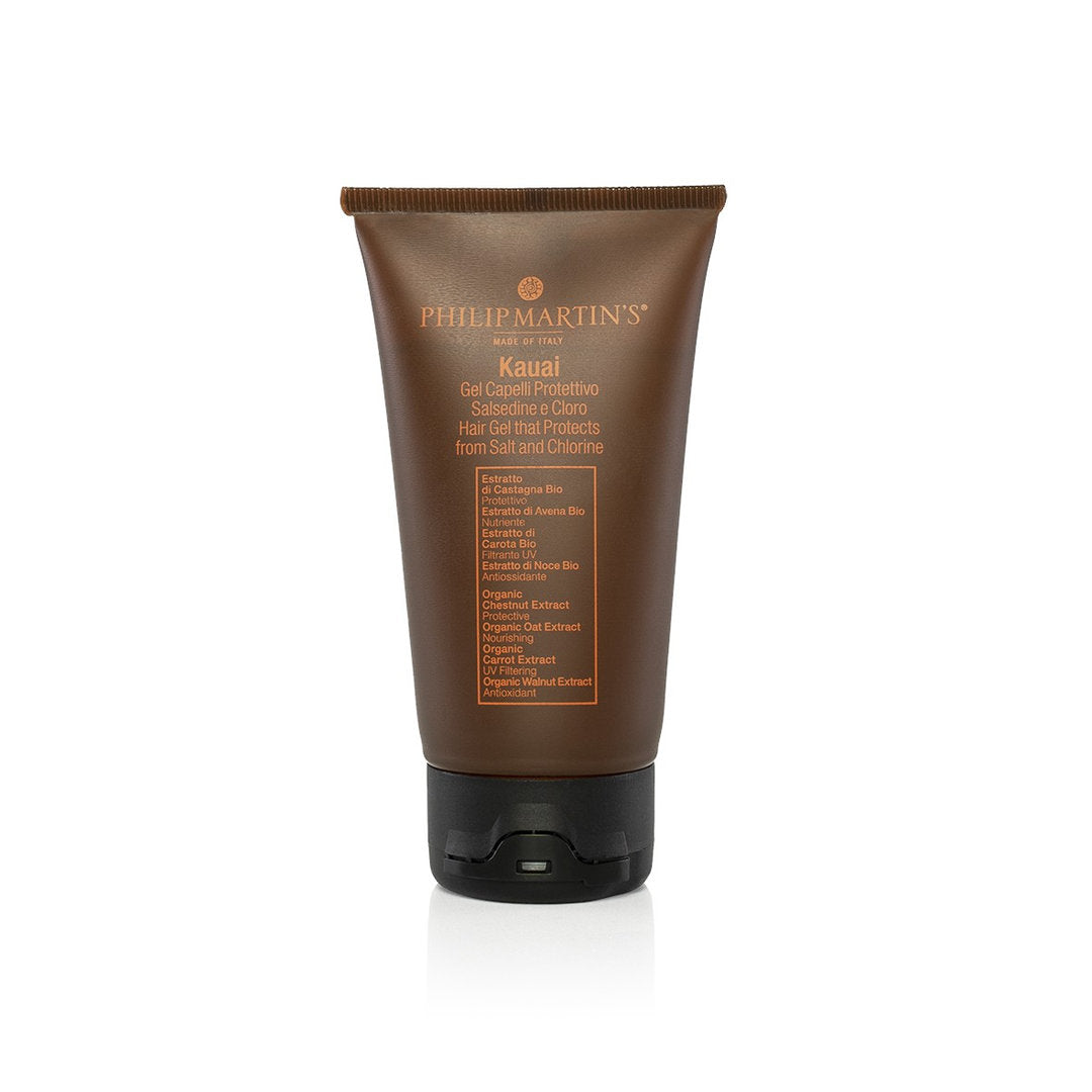 gel die het haar beschermt tegen zout en chloor en de zon