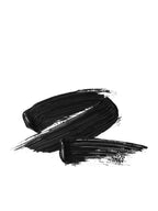 zwarte mascara swatch