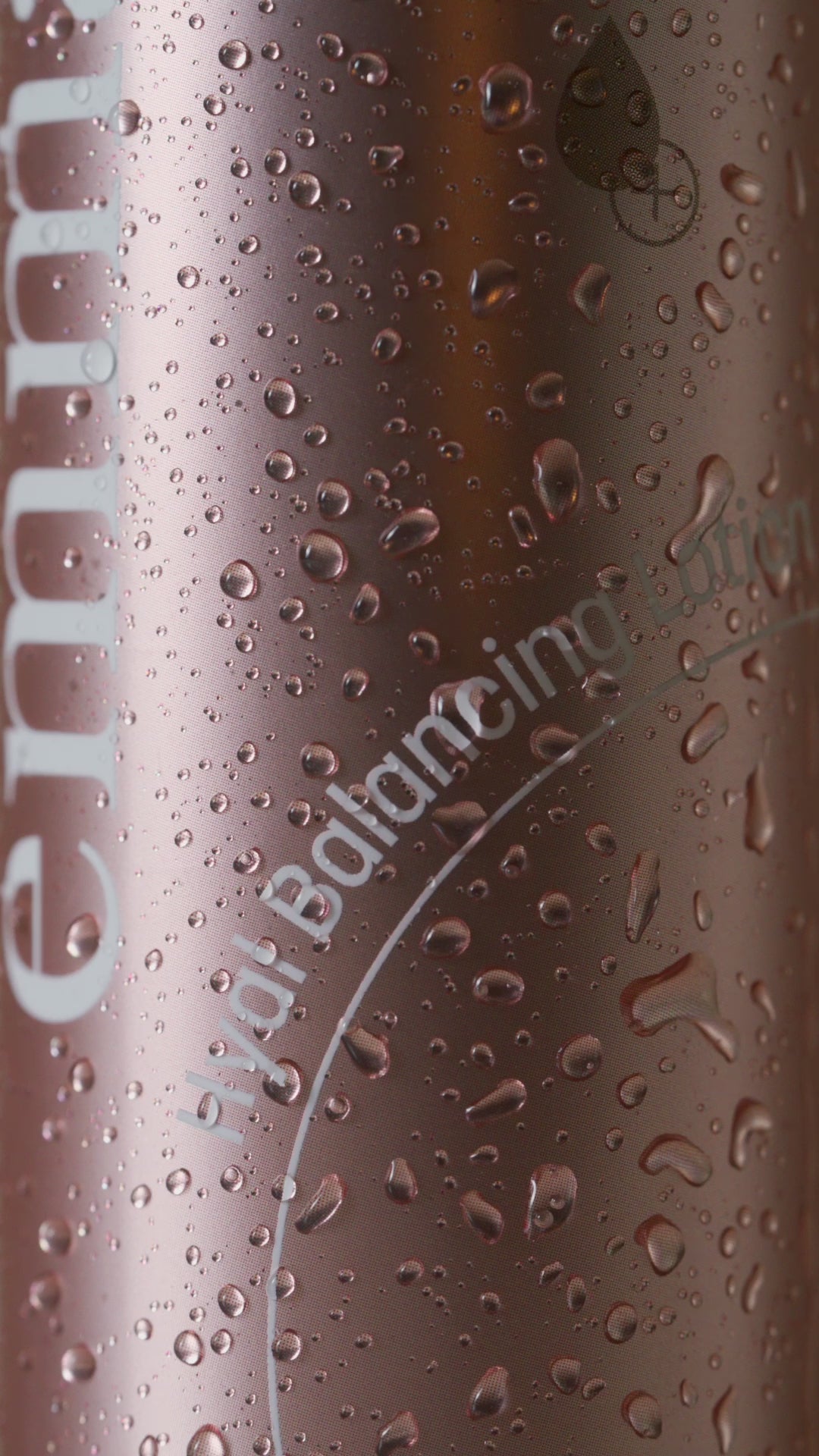 video druppels balancing lotion op flacon