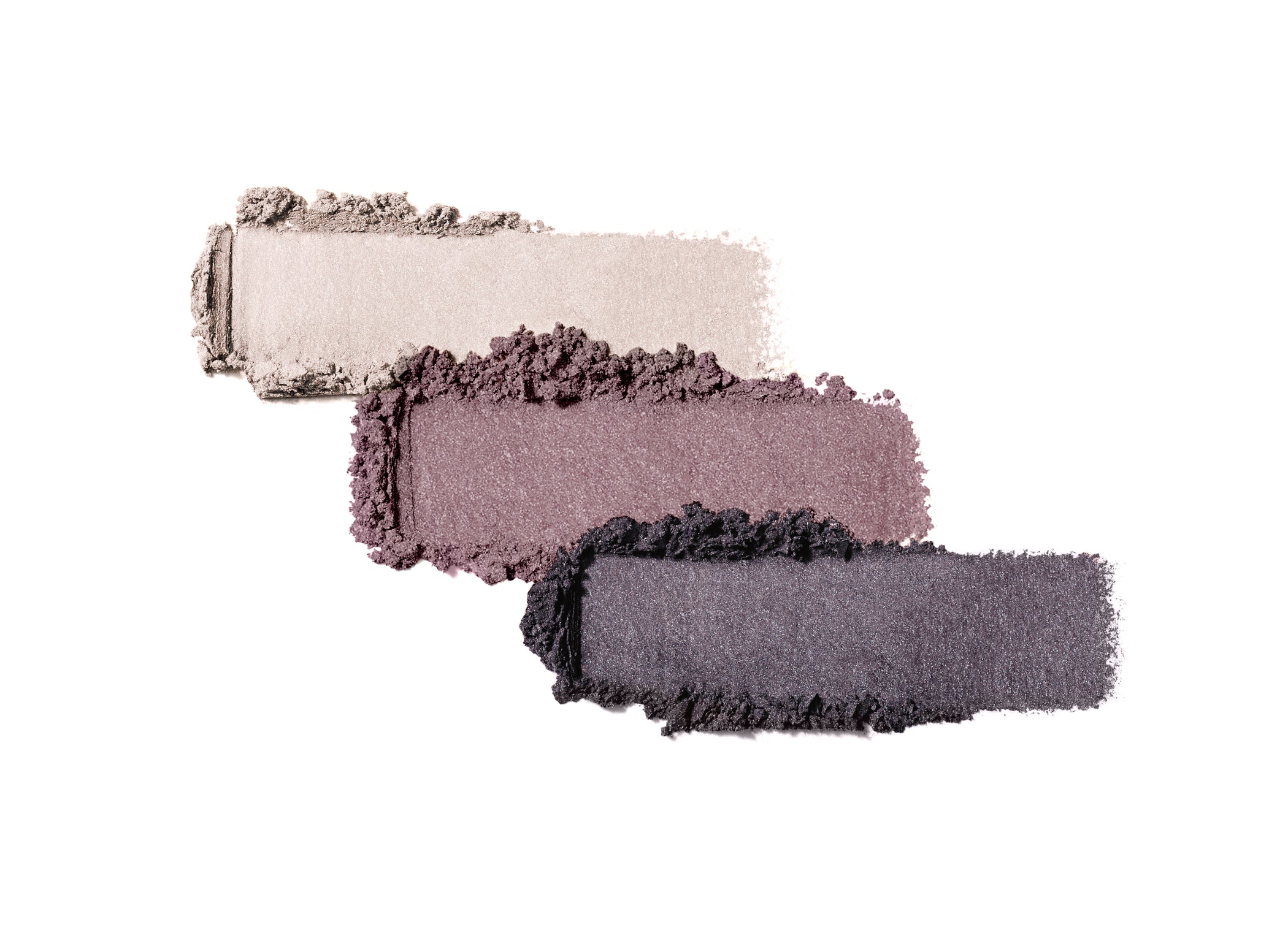 swatch eyeshadow palette trio paars tinten