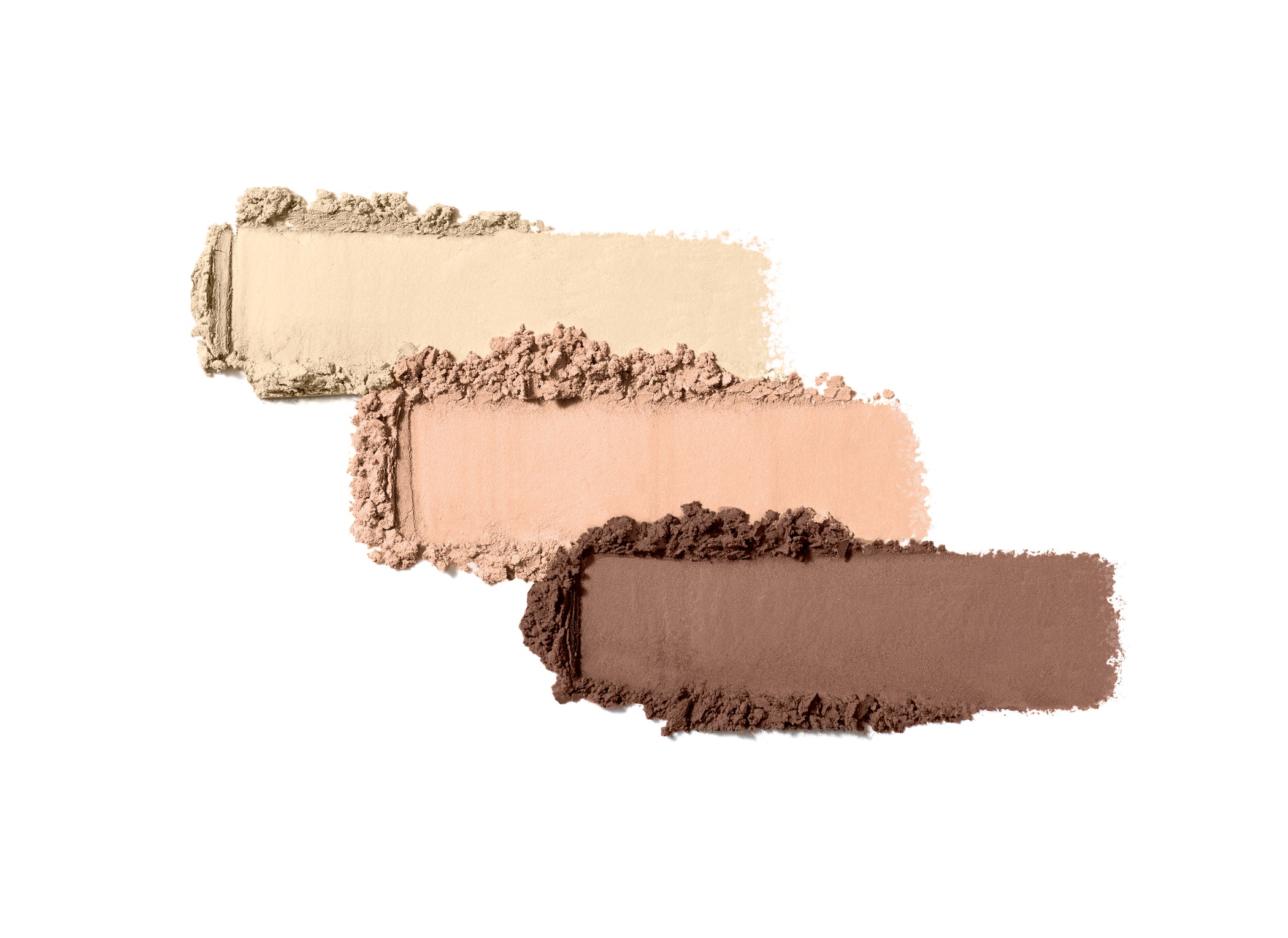 swatch eyeshadow palette trio beige tinten